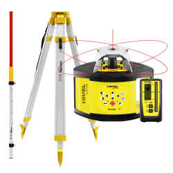 Niwelator laserowy Nivel System NL 520R DIGITAL - ZESTAW łata LS-24 + statyw SJJ1 | Dobra Cena | Sklep Online - Norwit.pl