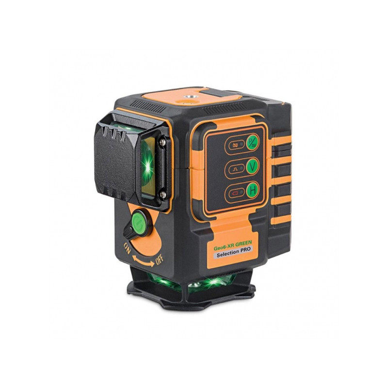 Laser wieloliniowy krzyżowy geo-FENNEL Geo6-XR GREEN SP Li-Ion | Dobra Cena | Sklep Online - Norwit.pl