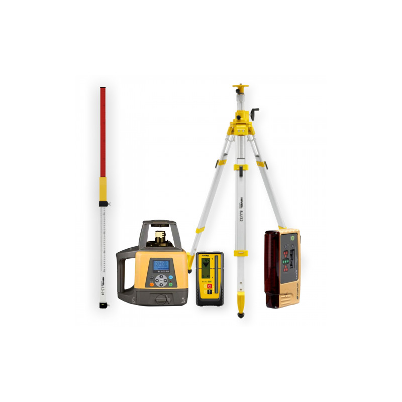 Niwelator laserowy Topcon RL-200 2S DIGITAL - ZESTAW   łata LS-24   statyw SJJ32   czujnik LS-B10 | Dobra Cena | Sklep Online - Norwit.pl