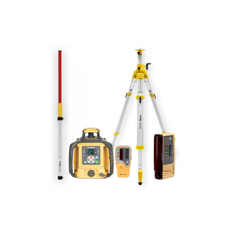 Niwelator laserowy Topcon RL-SV2S - ZESTAW   łata LS-24   statyw SJJ32   czujnik LS-B10 | Dobra Cena | Sklep Online - Norwit.pl