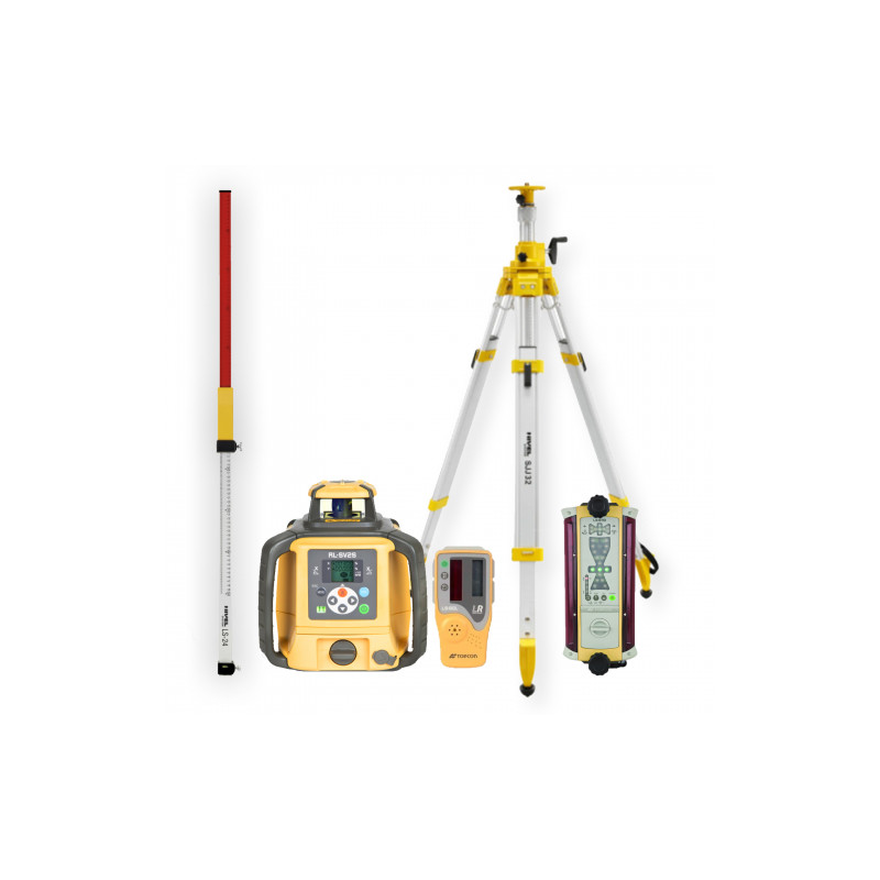 Niwelator laserowy Topcon RL-SV2S - ZESTAW   łata LS-24   statyw SJJ32   czujnik LS-B110 | Dobra Cena | Sklep Online - Norwit.pl