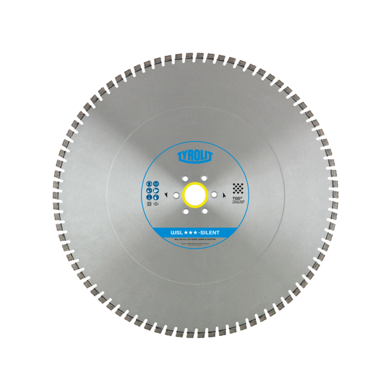 Tarcza diamentowa TYROLIT PREMIUM WSL SILENT 1025 X 4,4 MM | Dobra Cena | Sklep Online - Norwit.pl