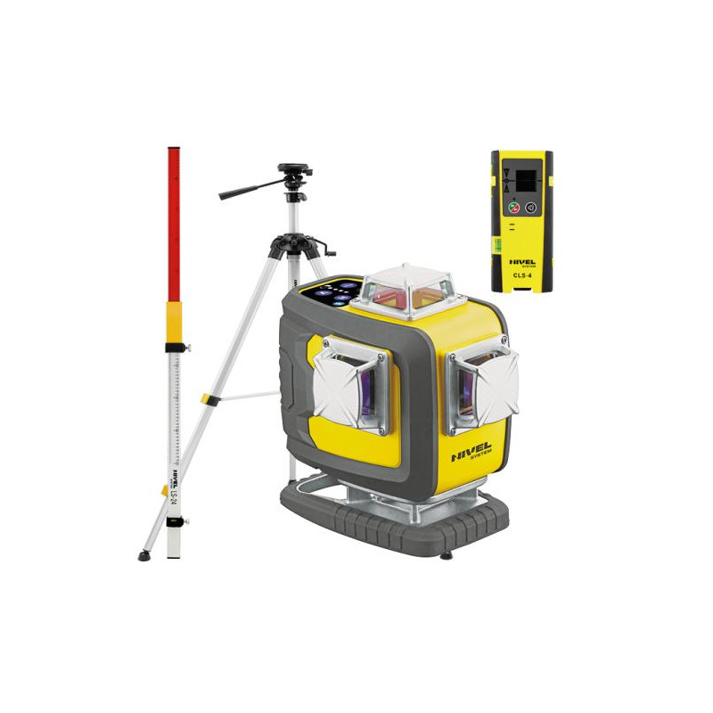 ZESTAW Laser budowlany Nivel System CL4D-P + statyw SJJM1EX + czujnik CLS-4 + łata LS-24 | Dobra Cena | Sklep Online - Norwit.pl