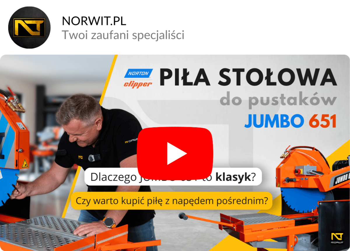 Zobacz film o pile Norton Clipper Jumbo 651