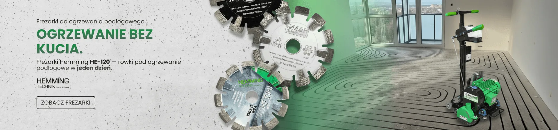 Frezarki do podłogówki