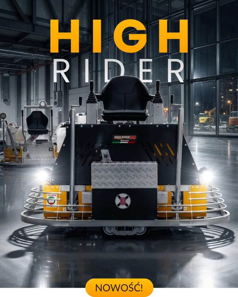 Zacieraczka spalinowa Barikell MK8-90 HIGH RIDER 90