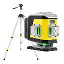 ZESTAW Laser krzyżowy Nivel System CL3G zielony + statyw SJJ-M1 EX