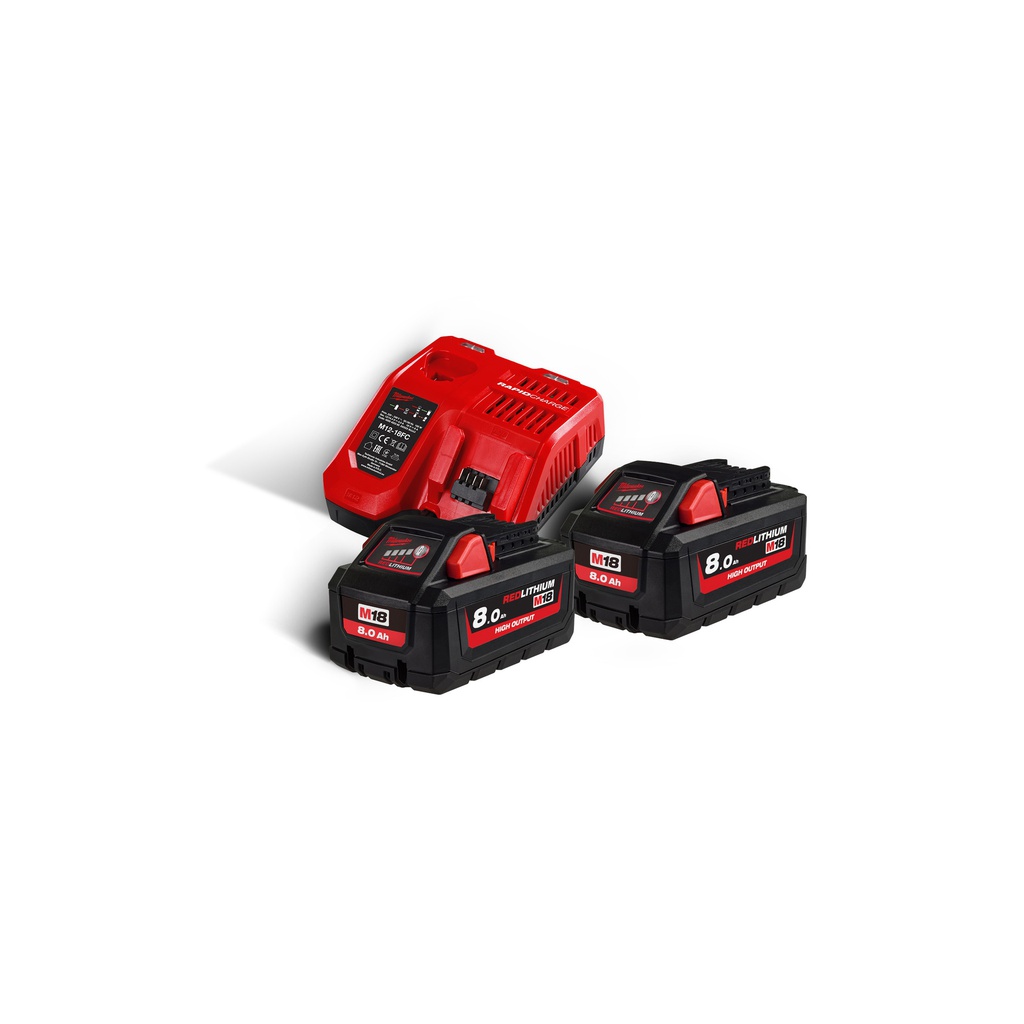 M18™ HIGH OUTPUT™ NRG pack Milwaukee | M18 HNRG-802