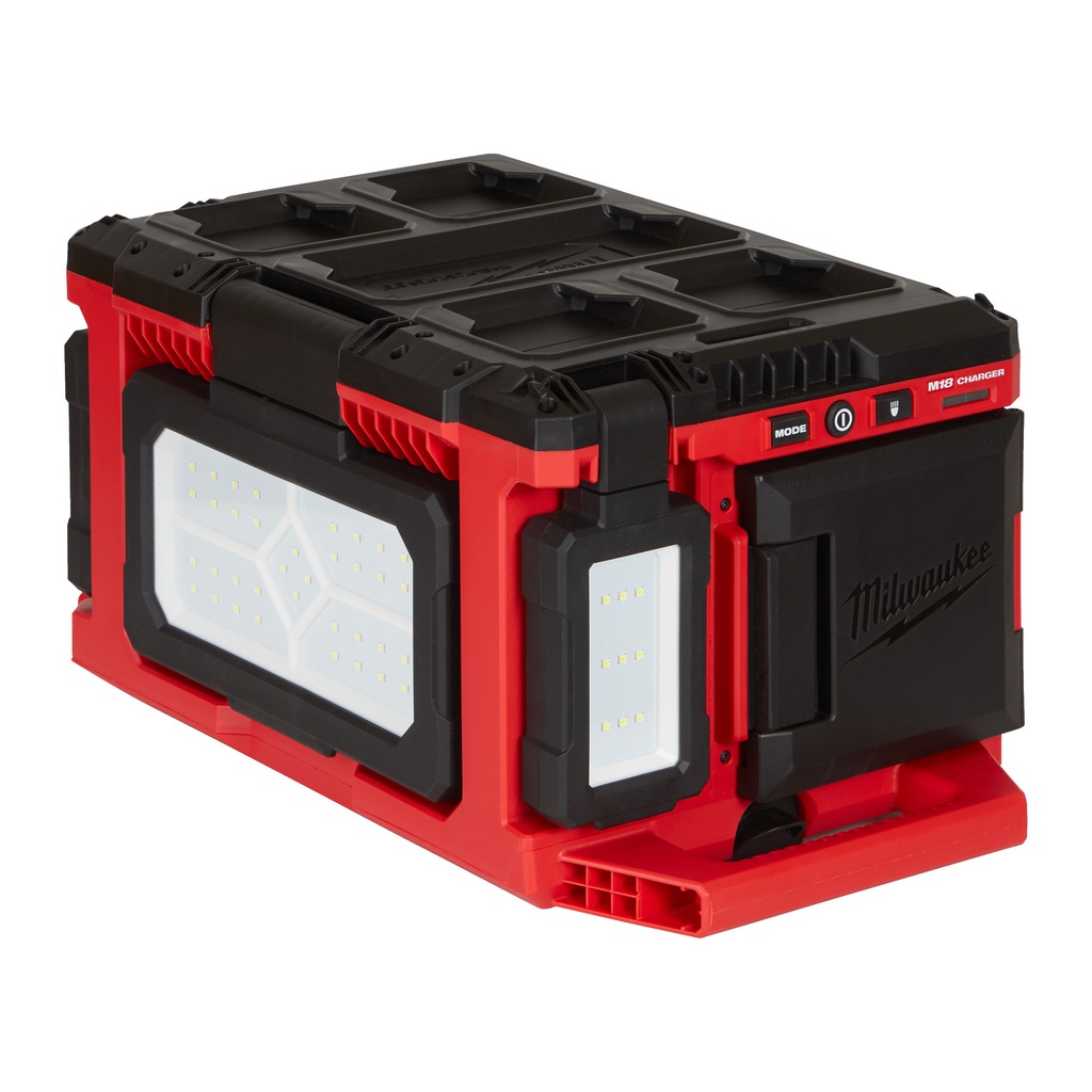 M18™ PACKOUT™ Lampa do oświetlania strefowego z ładowarką Milwaukee | M18 POALC-0