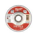 Tarcze do szlifowania metalu serii Contractor Milwaukee | SG 27 / 115 x 6 x 22 mm Contractor series - 25 pcs