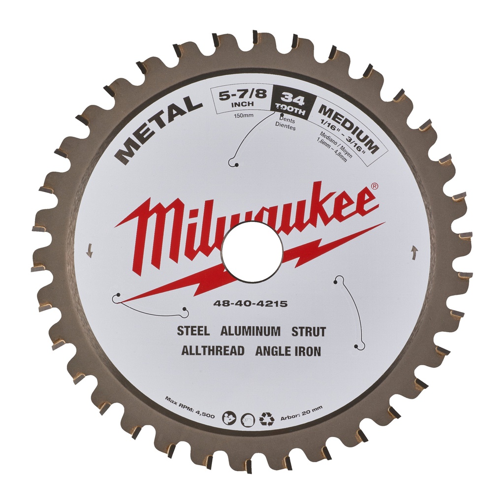 Tarcze tnące do metalu. Milwaukee | CSB P M 135 x 20 x 1.6 x 30 - 1pc