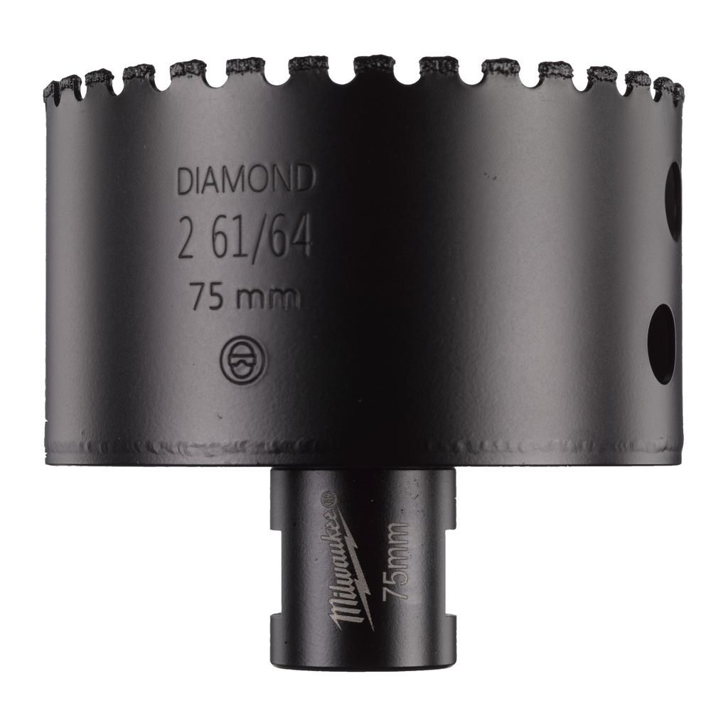 Wiertła diamentowe do wiercenia na sucho M14 Milwaukee | M14 Diamond Drill 75mm - 1pc