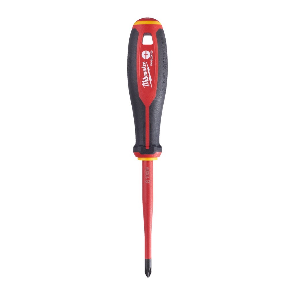 Wkrętai izolowane VDE Milwaukee | Tri-Lobe VDE Screwdriver PH/ SL2 x100