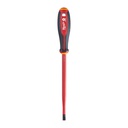 Wkrętai izolowane VDE Milwaukee | Tri-Lobe VDE Screwdriver - Slotted 1.6 x 8 x 175