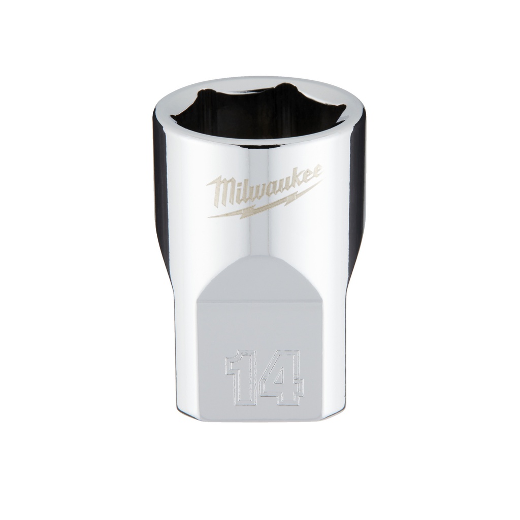 Nasadki chromowane ⅜ ″ Milwaukee | 3/8 Drive Socket - Metric Standard - 14 mm