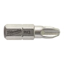 Końcówki wkrętakowe  Milwaukee | PH 3 x 25 mm - 25 pcs