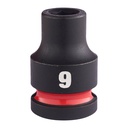 Nasadki Udarowe SHOCKWAVE™ IMPACT DUTY ½" - standardowe Milwaukee | 9 mm 1/2" impact socket STD - 1pc