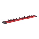 Nasadki udarowe SHOCKWAVE Impact Duty™ - szyny i zaciski Milwaukee | 1/4" impact socket rail 350 mm - 1 pc