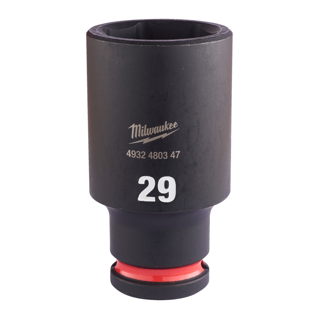 Nasadki Udarowe SHOCKWAVE™ IMPACT DUTY  ½" - długie Milwaukee | 29 mm 1/2" impact socket deep - 1pc