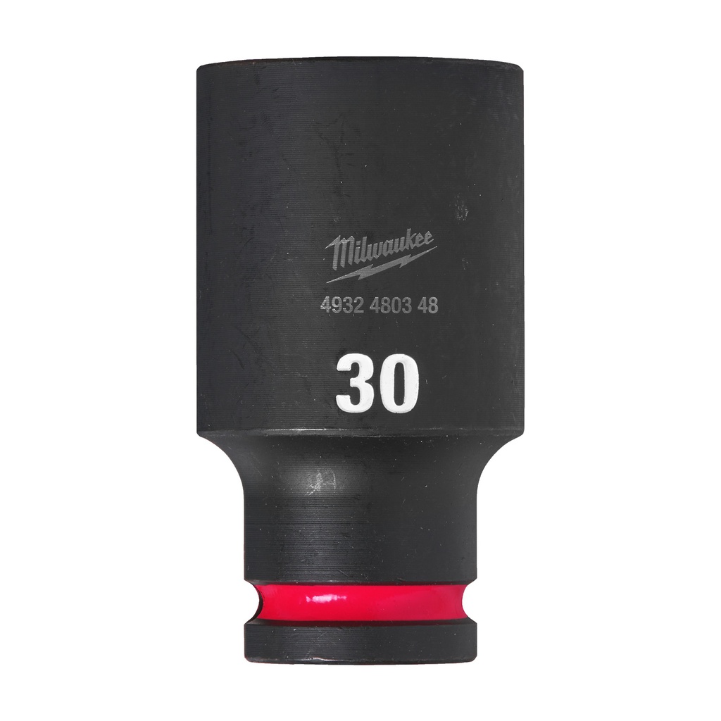 Nasadki Udarowe SHOCKWAVE™ IMPACT DUTY  ½" - długie Milwaukee | 30 mm 1/2" impact socket deep - 1pc