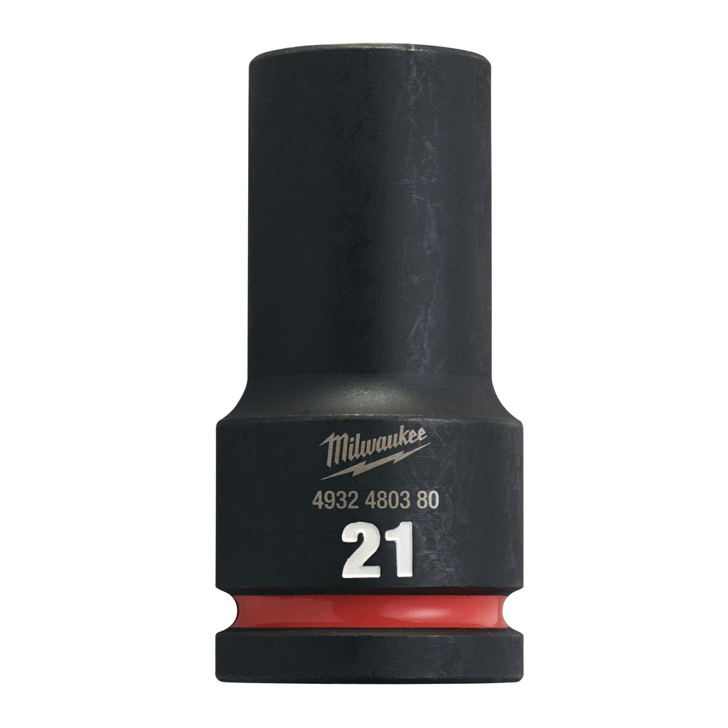 Nasadki Udarowe SHOCKWAVE™ Impact Duty - długie Milwaukee | 21 mm 3/4" impact socket deep - 1pc