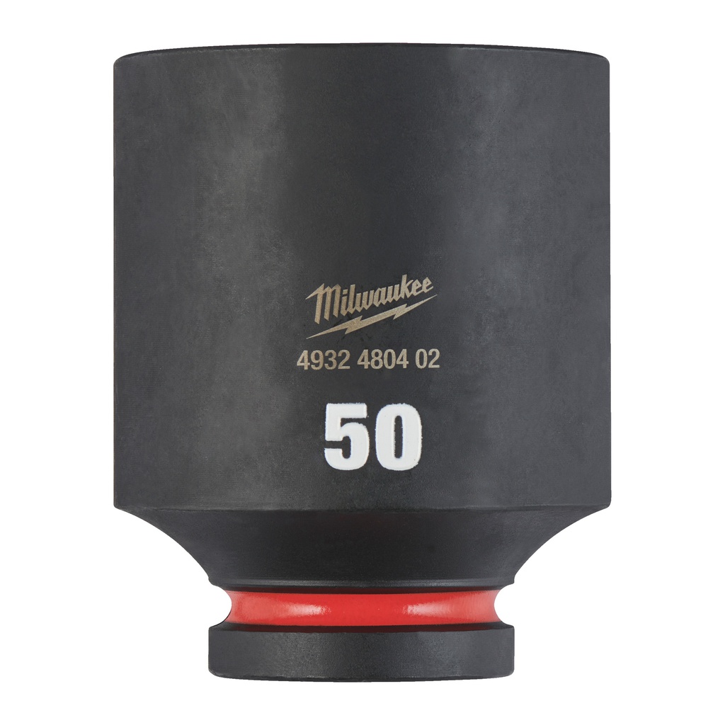 Nasadki Udarowe SHOCKWAVE™ Impact Duty - długie Milwaukee | 50 mm 3/4" impact socket deep - 1pc