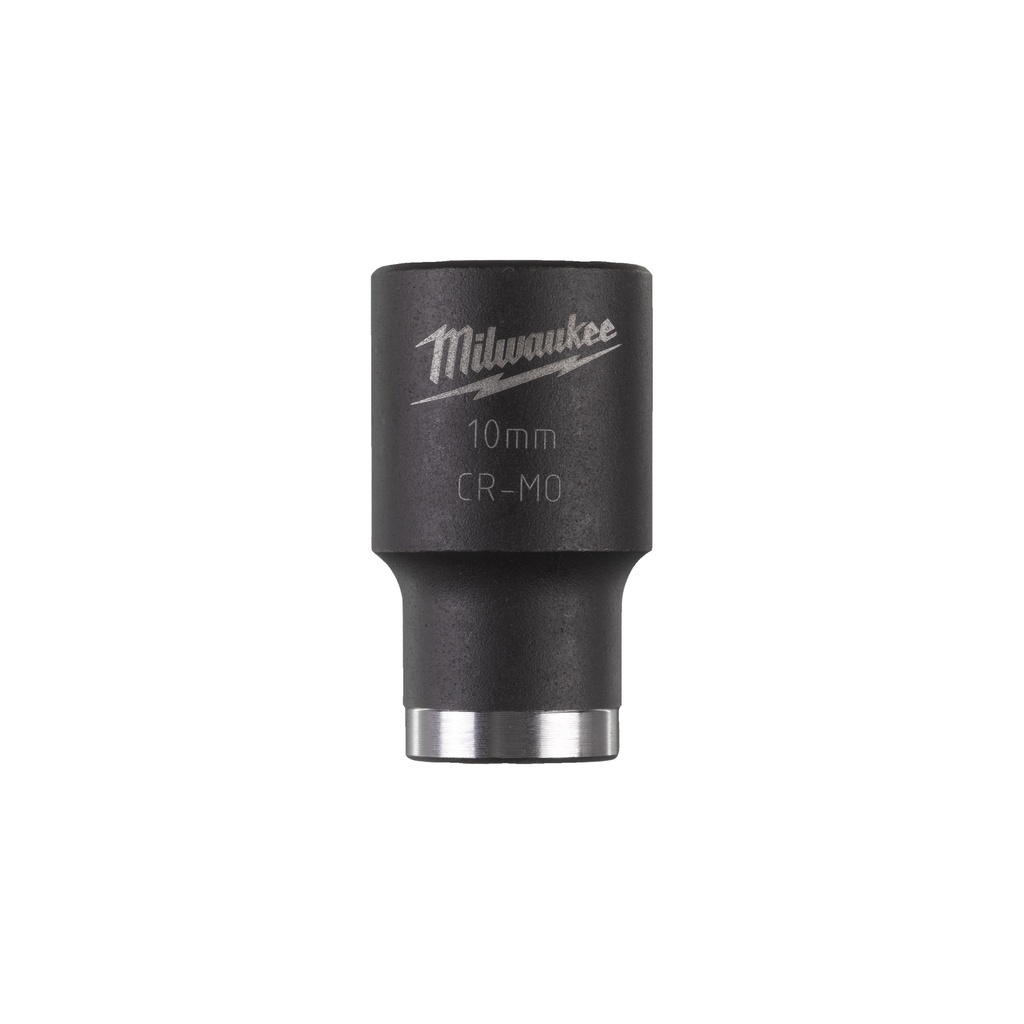 Nasadki udarowe SHOCKWAVE™ IMPACT DUTY ⅜ ″ - krótkie Milwaukee | 10 mm 3/8" impact socket - short