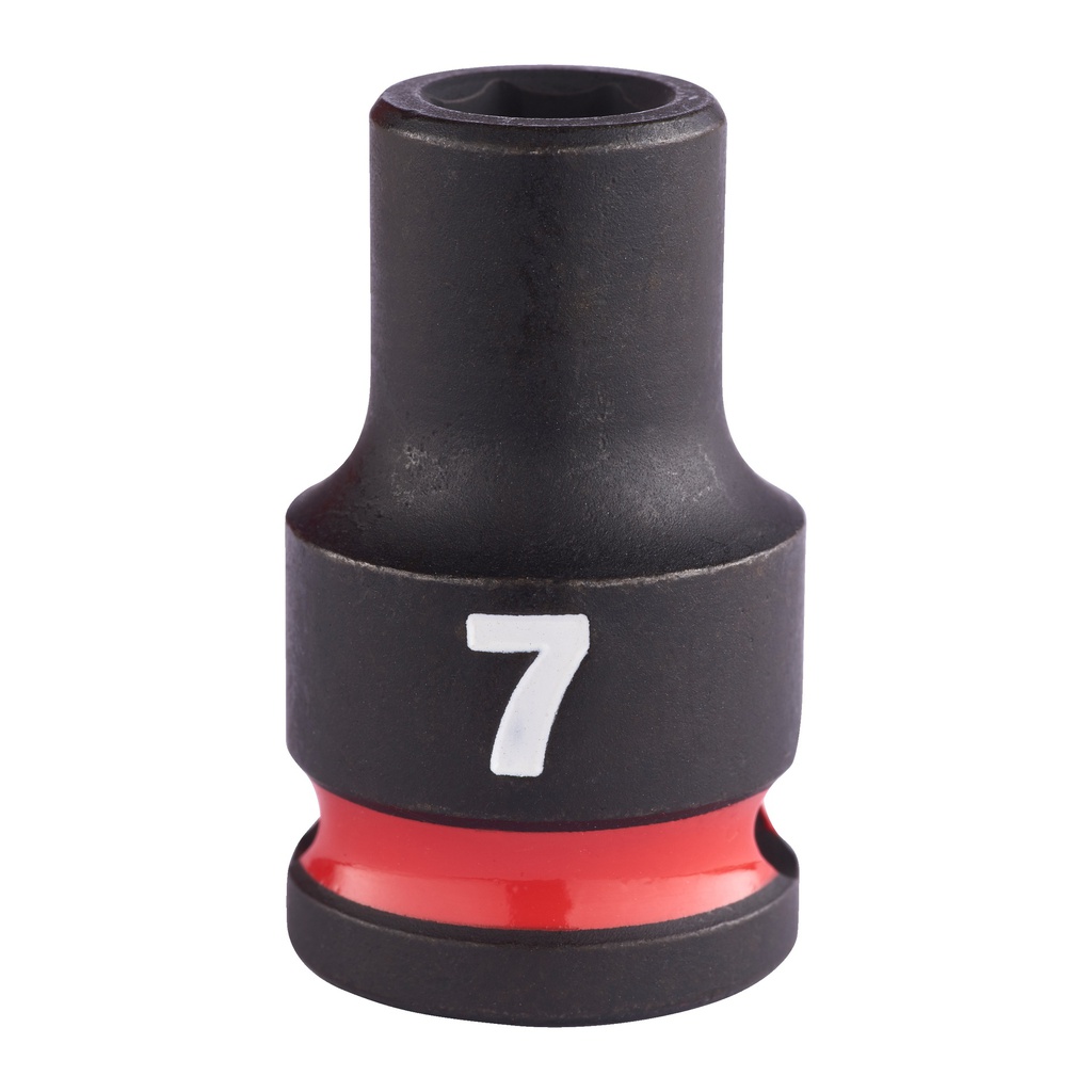 Nasadki Udarowe SHOCKWAVE™ IMPACT DUTY ⅜″ - standardowe Milwaukee | 7 mm 3/8" impact socket STD - 1 pc