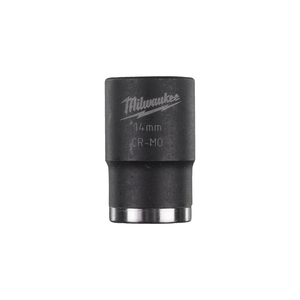 Nasadki udarowe SHOCKWAVE™ IMPACT DUTY ⅜ ″ - krótkie Milwaukee | 14 mm 3/8" impact socket - short