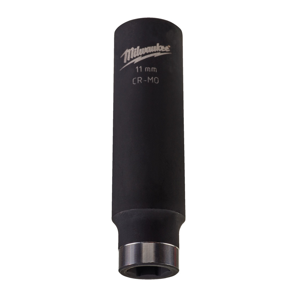 Nasadki udarowe SHOCKWAVE™ IMPACT DUTY ⅜″ - długie Milwaukee | 11 mm 3/8" impact socket - long