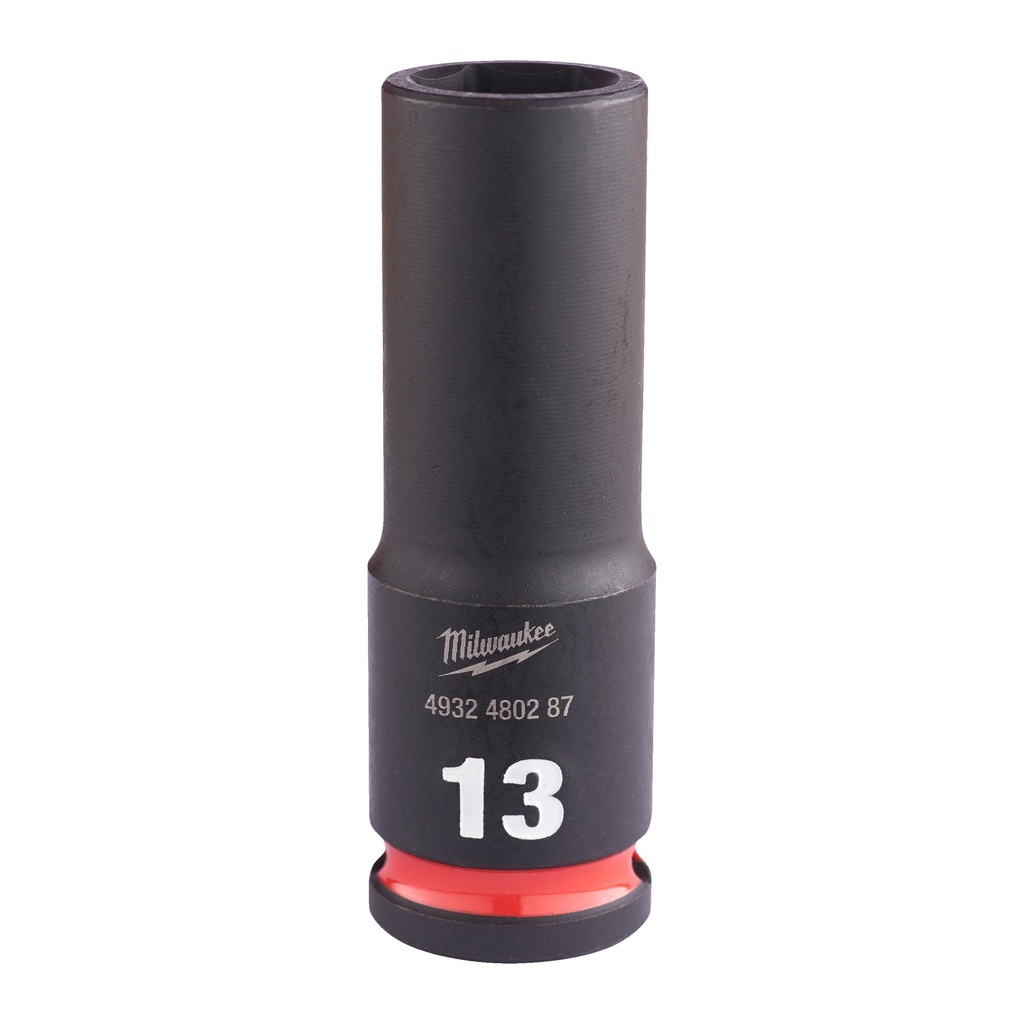 Nasadki Udarowe SHOCKWAVE™ IMPACT DUTY ⅜" - długie Milwaukee | 13 mm 3/8" impact socket deep - 1 pc