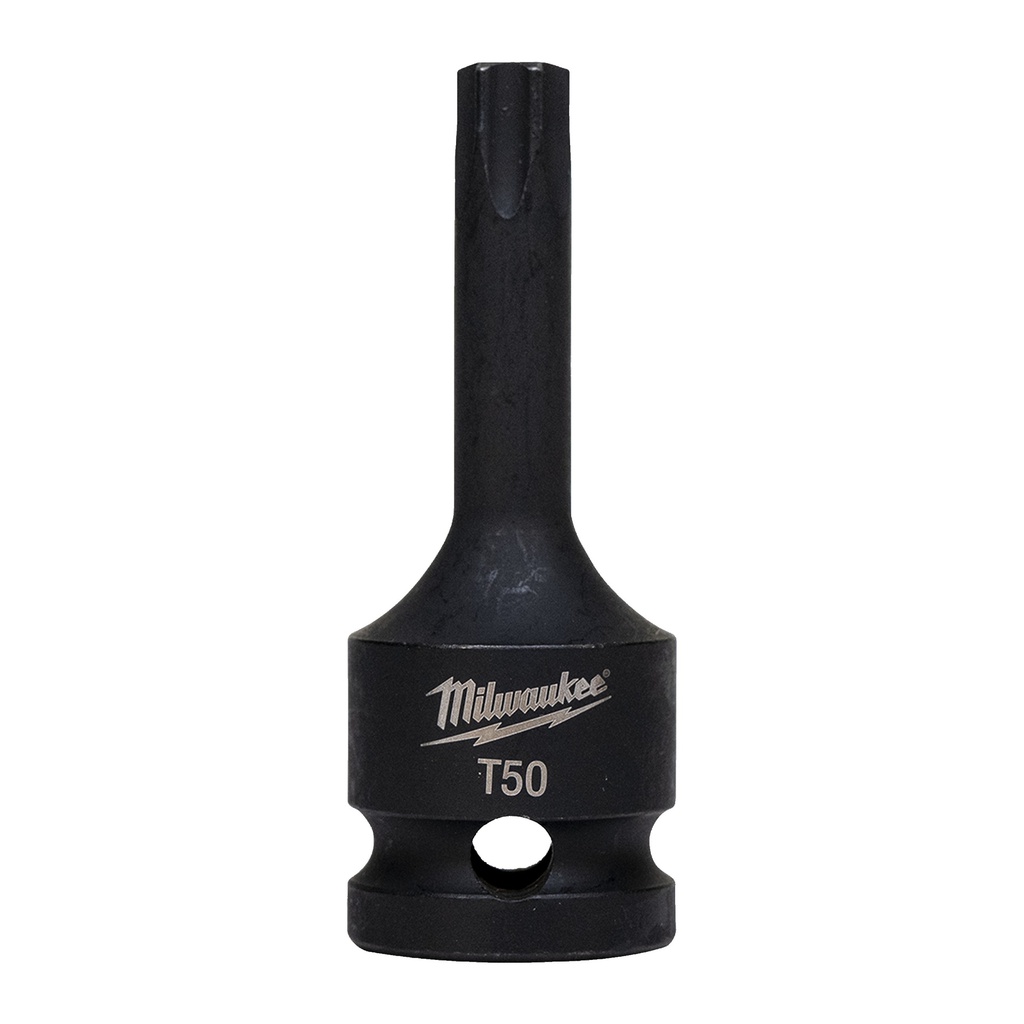 Nasadki udarowe SHOCKWAVE™ IMPACT DUTY ½″ z końcówką bita TX Milwaukee | TX50 1/2" impact bit socket