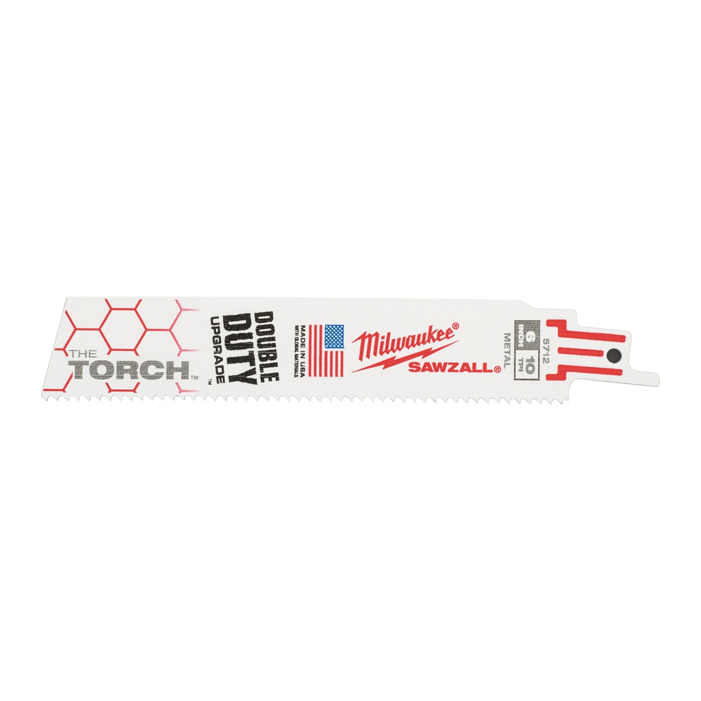 Metal: prace przy dużych obciążeniach Milwaukee | TORCH 150 x 10 Tpi - 5 pcs