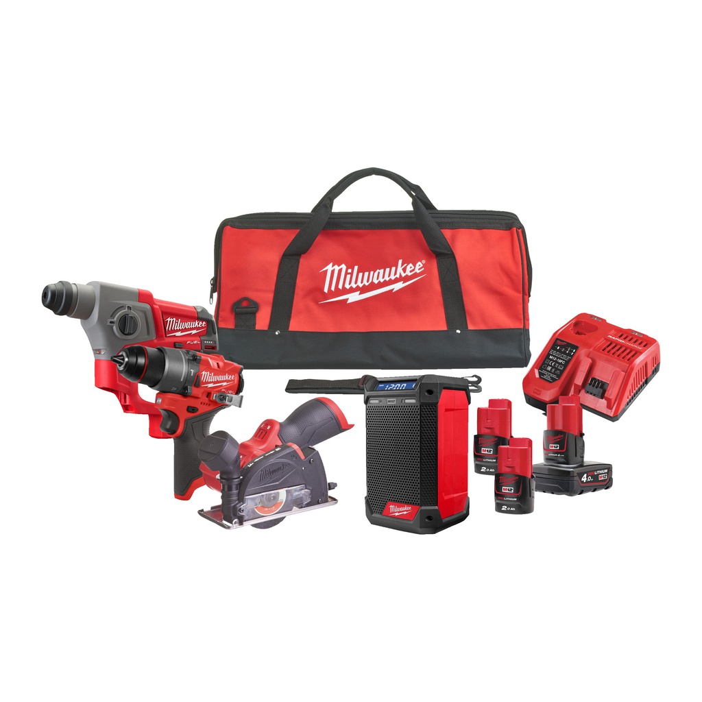 M12 FUEL™ promocyjny powerpack Milwaukee | M12 FPP4A2-423B