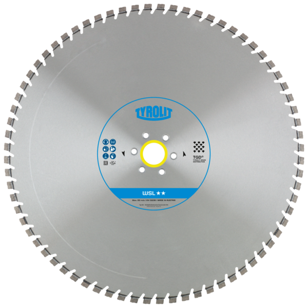 Tarcza diamentowa TYROLIT STANDARD WSL 650 X 4,9 MM