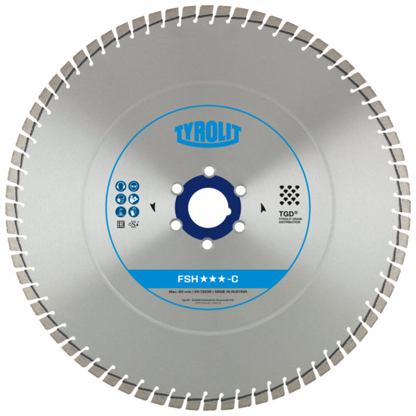 Tarcza diamentowa TYROLIT PREMIUM FSH-C 1200 X 4,4 MM