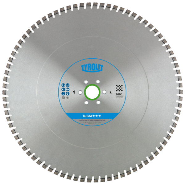 Tarcza diamentowa TYROLIT PREMIUM WSM 750 X 4,4 MM (12M109)