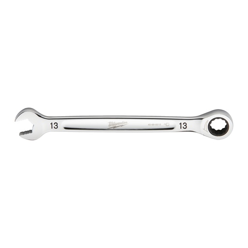 [4932471506] Klucze płasko-oczkowe z grzechotką MAX BITE™ Milwaukee | Maxbite Ratcheting Metric Combination Spanner 13mm - 1pc