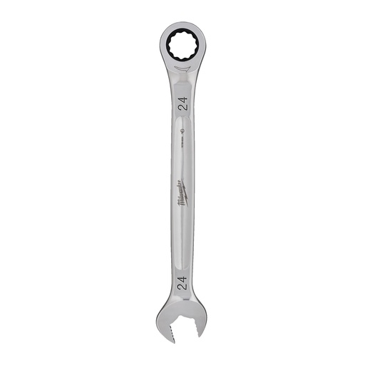 [4932480211] Klucze płasko-oczkowe z grzechotką MAX BITE™ Milwaukee | Maxbite Ratcheting Metric Combination Spanner - 24 mm