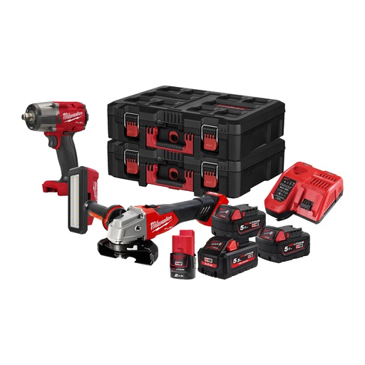 [4933481020] M18 FUEL™ promocyjny power pack Milwaukee | M18 FPP3T2-554P