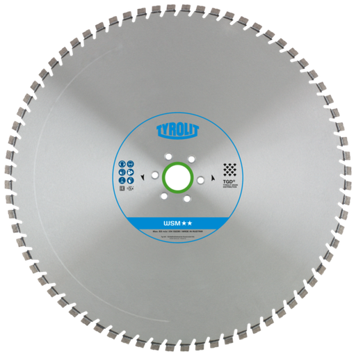 [34017421] Tarcza diamentowa TYROLIT STANDARD WSM 650 X 4,9 MM (12M109)